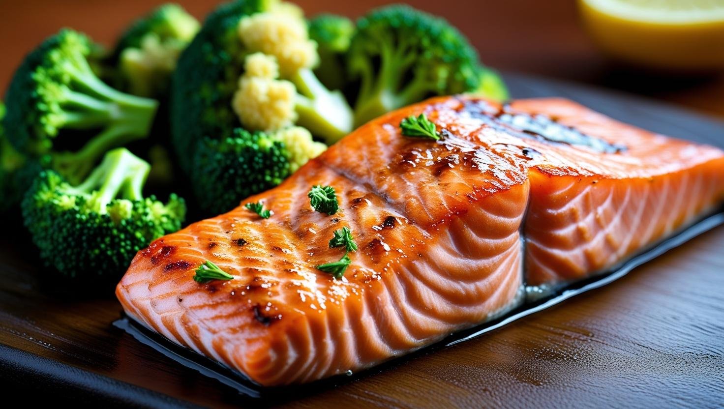 Salmon & Broccoli fresh meal